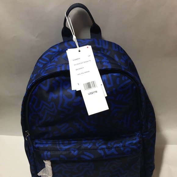 lacoste keith haring backpack